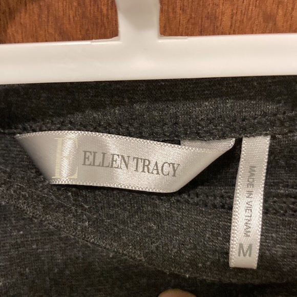 Ellen Tracy Charcoal Pencil Skirt in Women’s Medium Stretchy Comfortable - Picture 3 of 5